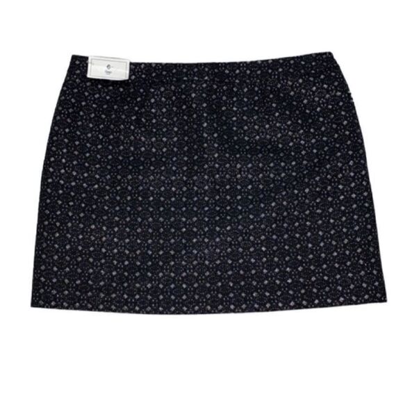 Gap Mini Black & Silver Metallic Skirt(Size 6) - Picture 4 of 6